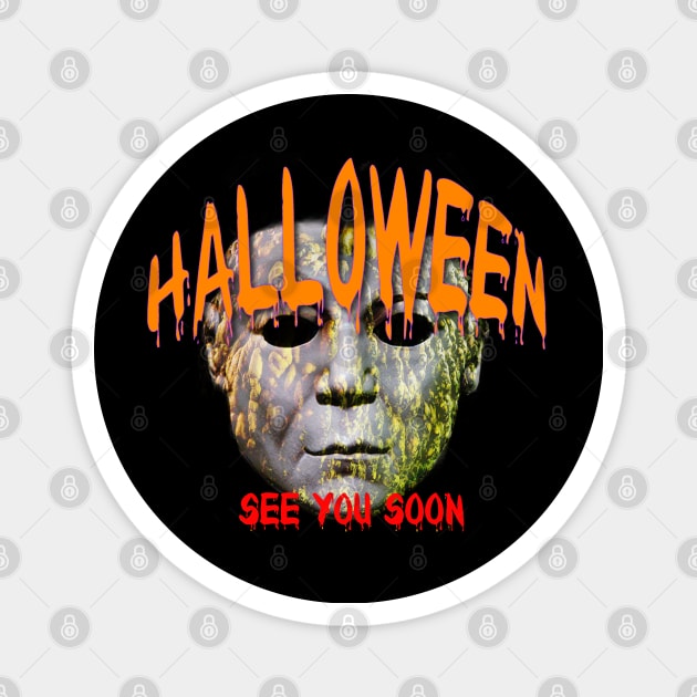 Halloween, Michael Meyers. Magnet by alienartfx